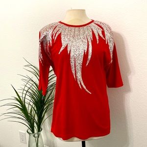Awesome vintage Glitter top